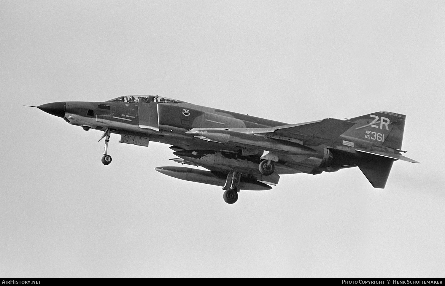 Aircraft Photo of 69-0361 / AF69-361 | McDonnell Douglas RF-4C Phantom II | USA - Air Force | AirHistory.net #378550
