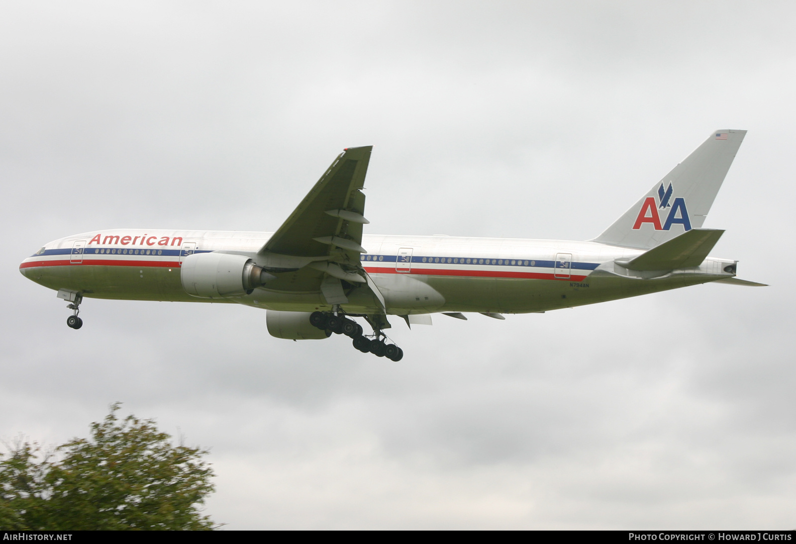 Aircraft Photo of N794AN | Boeing 777-223/ER | American Airlines | AirHistory.net #378551