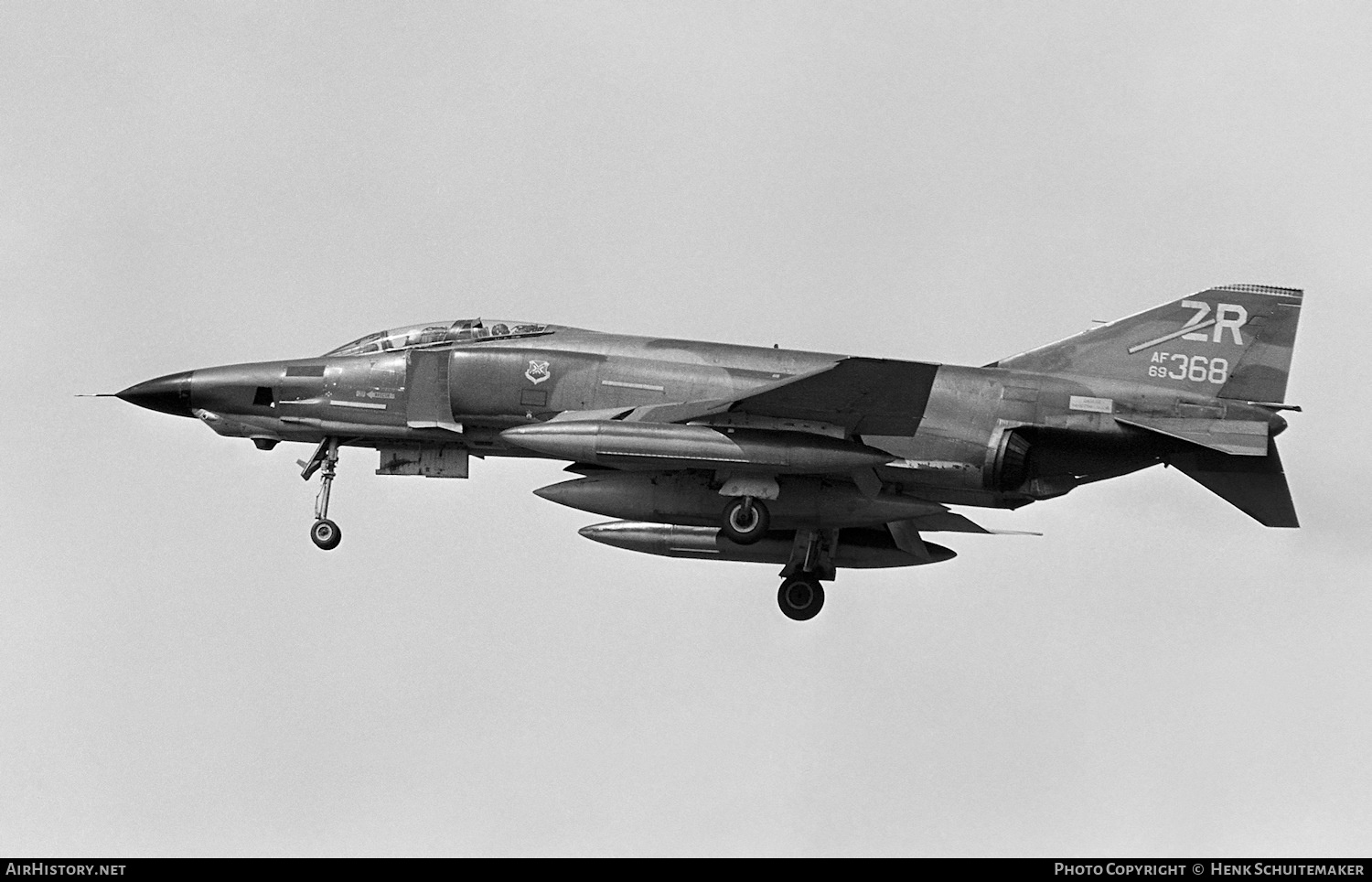Aircraft Photo of 69-0368 / AF69-368 | McDonnell Douglas RF-4C Phantom II | USA - Air Force | AirHistory.net #378553