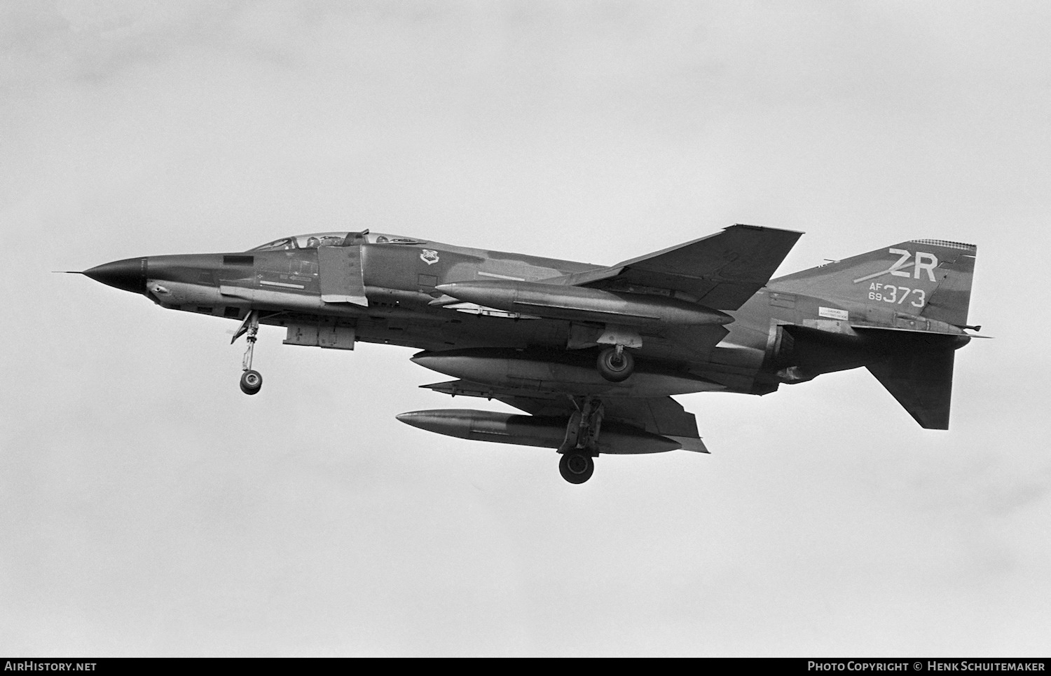 Aircraft Photo of 69-0373 / AF69-373 | McDonnell Douglas RF-4C Phantom II | USA - Air Force | AirHistory.net #378555