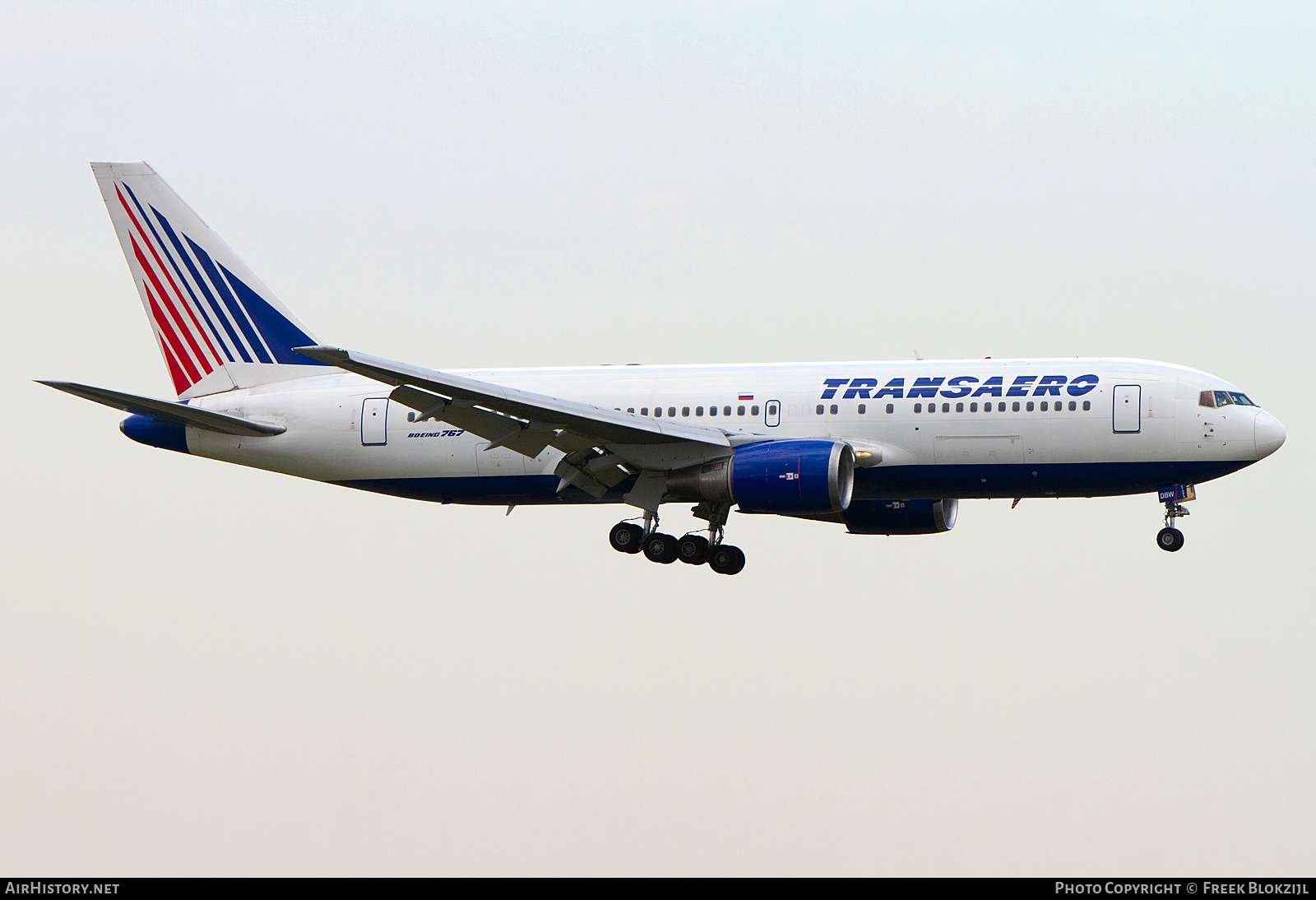 Aircraft Photo of EI-DBW | Boeing 767-201/ER | Transaero Airlines | AirHistory.net #378584