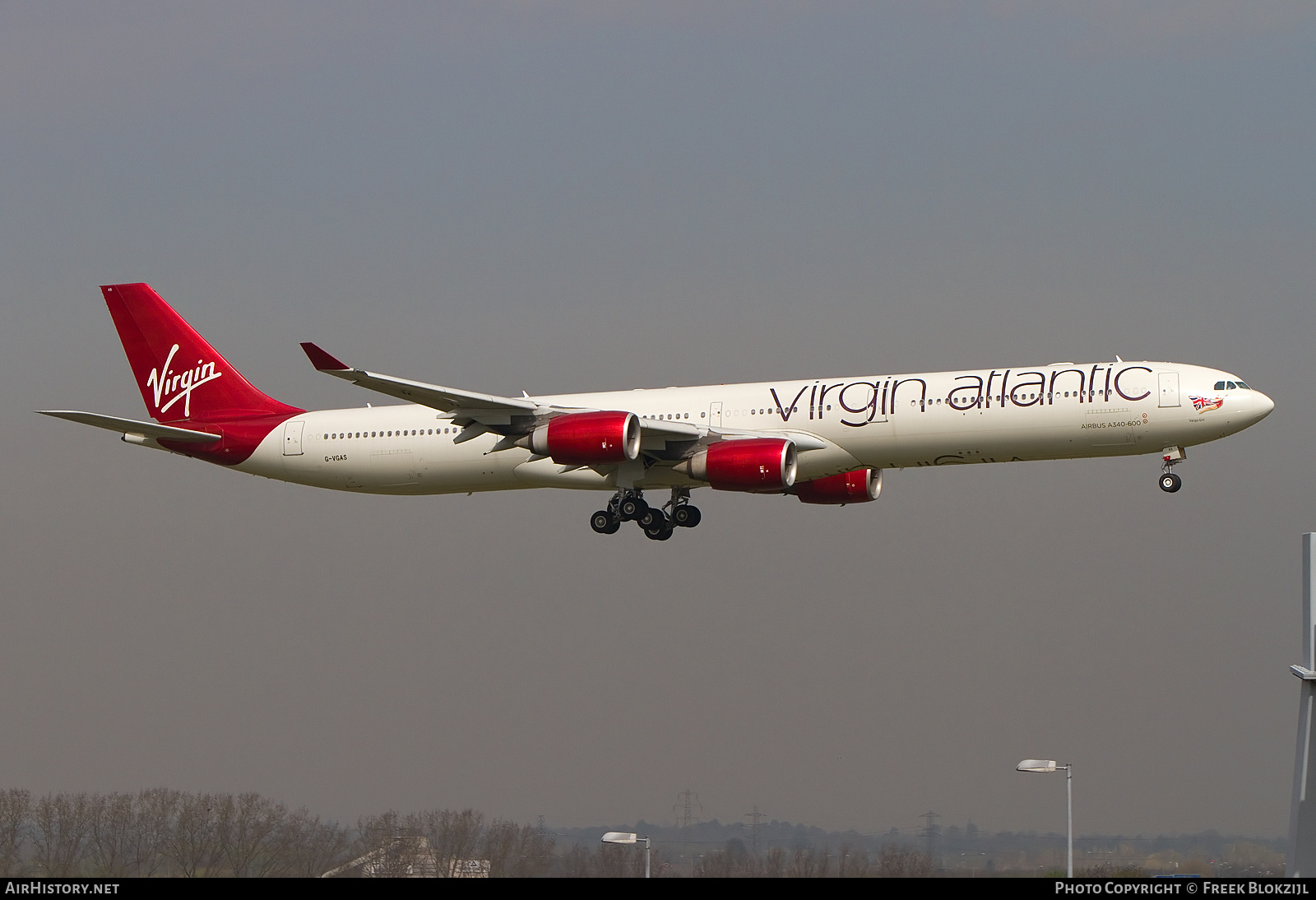 Aircraft Photo of G-VGAS | Airbus A340-642 | Virgin Atlantic Airways | AirHistory.net #378587