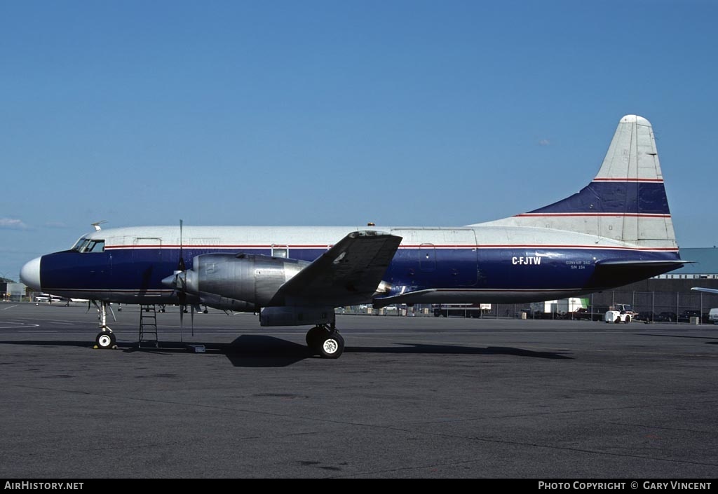Aircraft Photo of C-FJTW | Convair 580/F | Jetall | AirHistory.net #378593