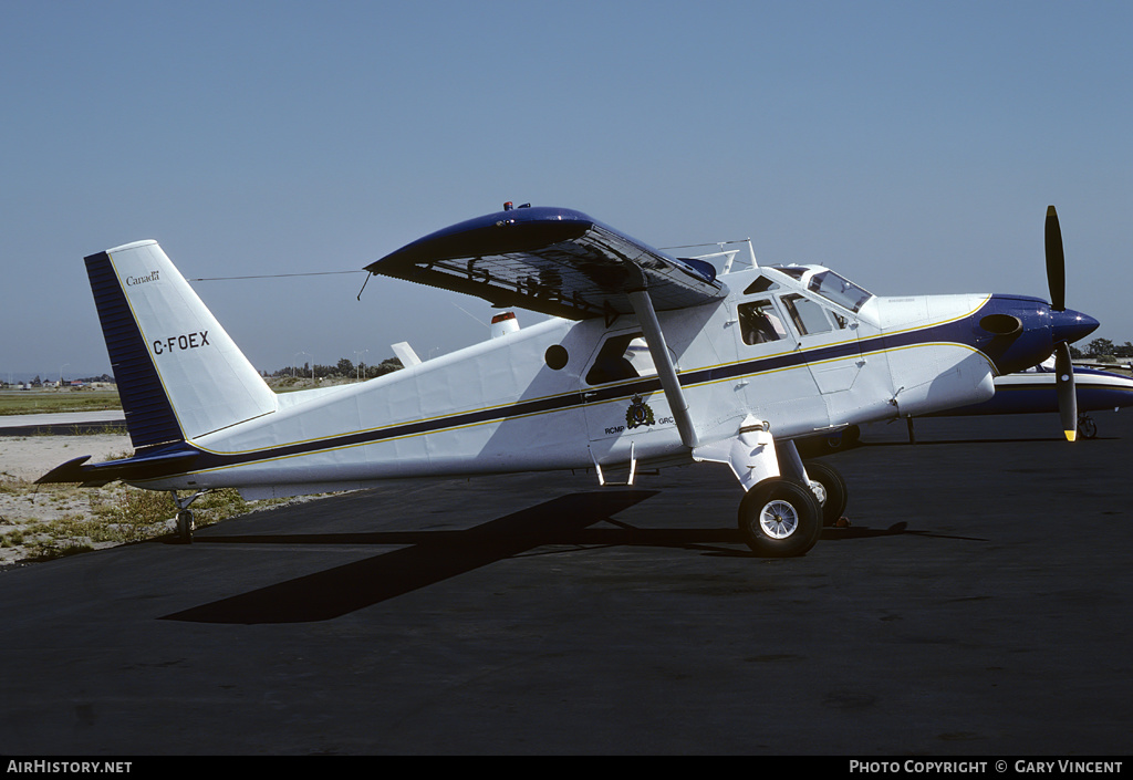 Aircraft Photo of C-FOEX | De Havilland Canada DHC-2 Turbo Beaver Mk3 | Royal Canadian Mounted Police | AirHistory.net #378599