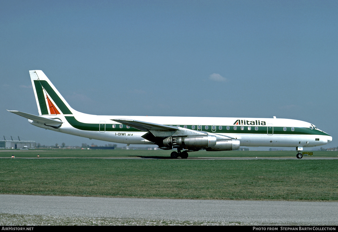 Aircraft Photo of I-DIWI | Douglas DC-8-43 | Alitalia | AirHistory.net #378608