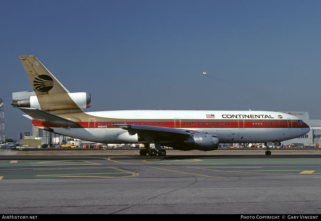 Aircraft Photo of N68049 | McDonnell Douglas DC-10-10CF | Continental Airlines | AirHistory.net #378613