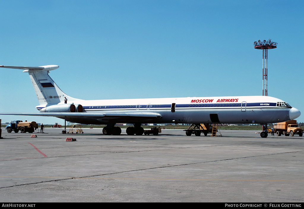Aircraft Photo of RA-86507 | Ilyushin Il-62M | Moscow Airways | AirHistory.net #378625