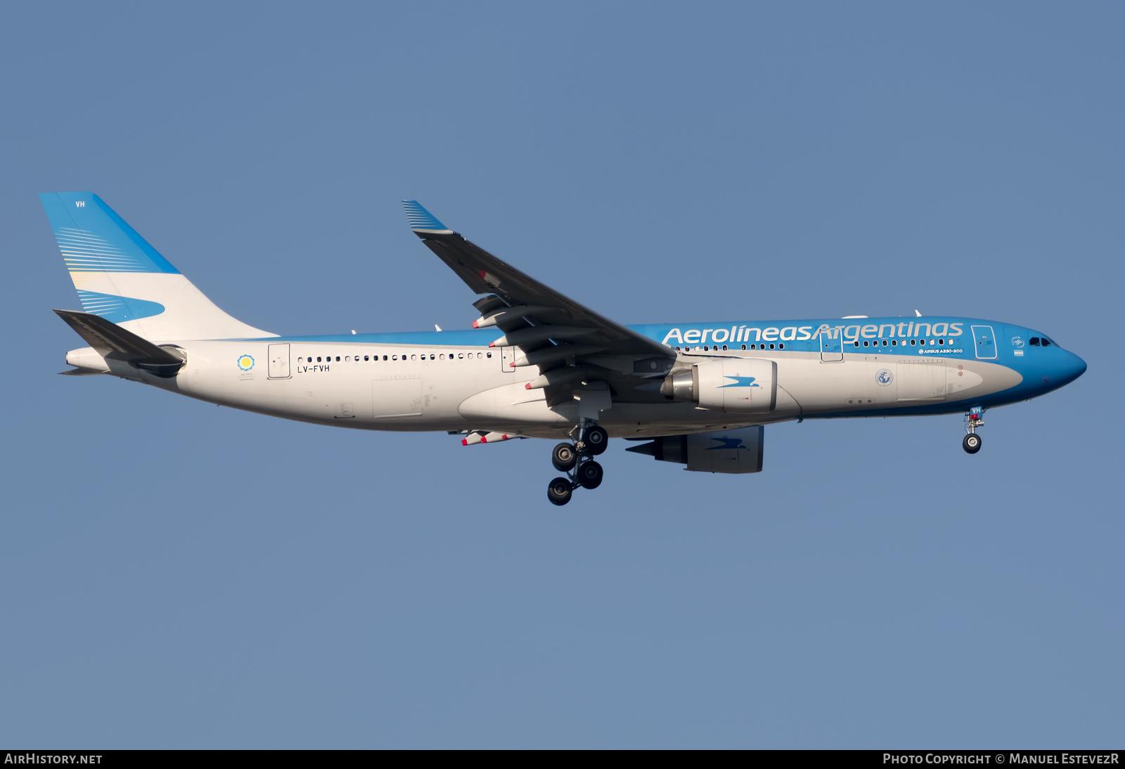 Aircraft Photo of LV-FVH | Airbus A330-202 | Aerolíneas Argentinas | AirHistory.net #378630