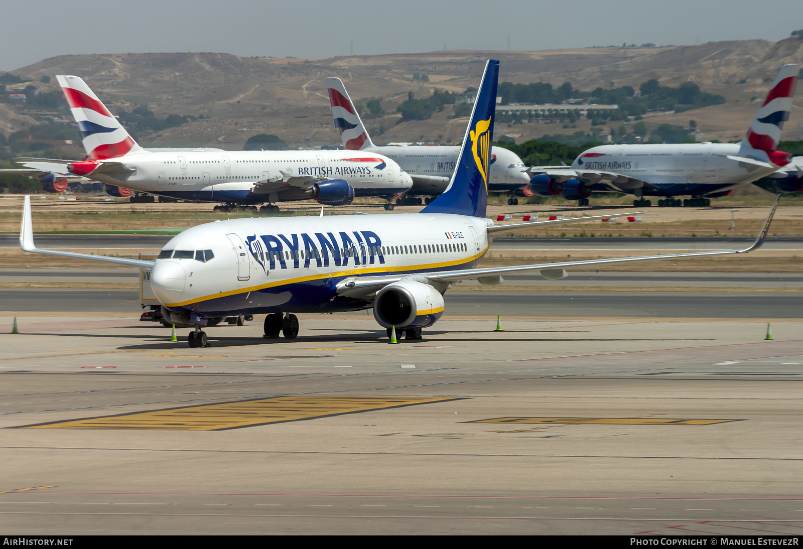Aircraft Photo of EI-DLE | Boeing 737-8AS | Ryanair | AirHistory.net #378648