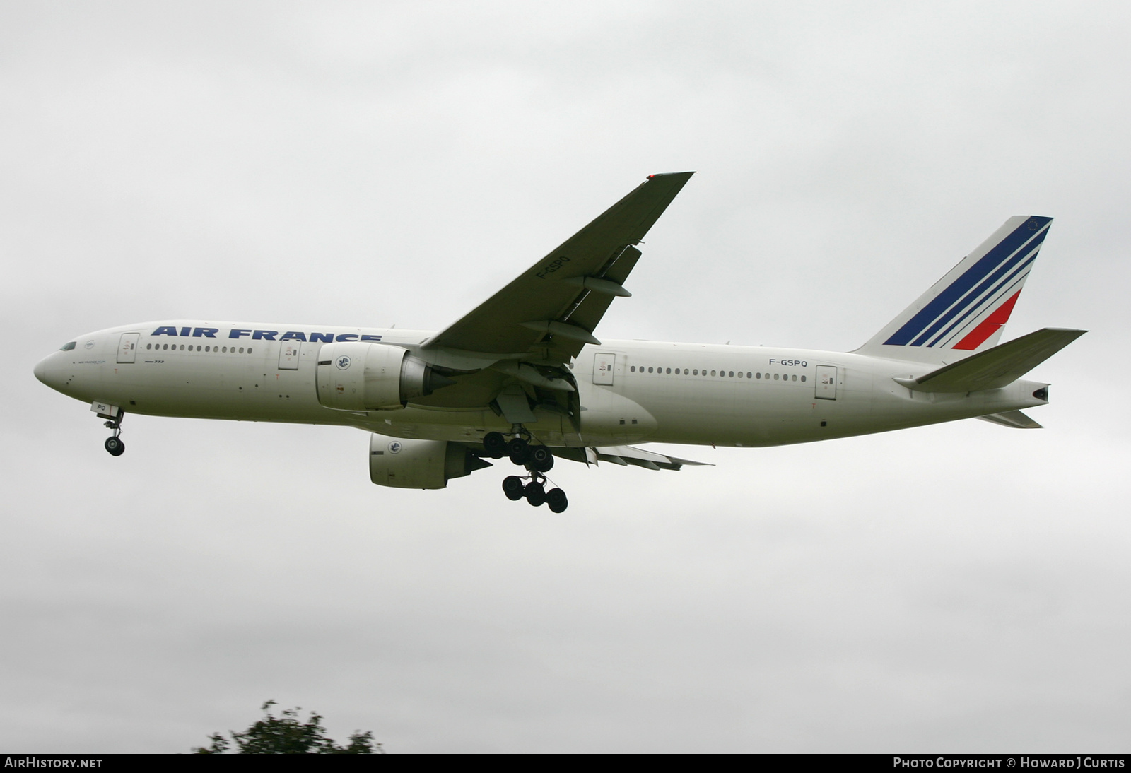 Aircraft Photo of F-GSPQ | Boeing 777-228/ER | Air France | AirHistory.net #378673
