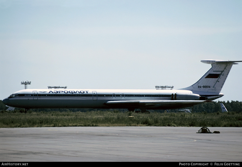 Aircraft Photo of RA-86514 | Ilyushin Il-62M | Aeroflot | AirHistory.net #378677