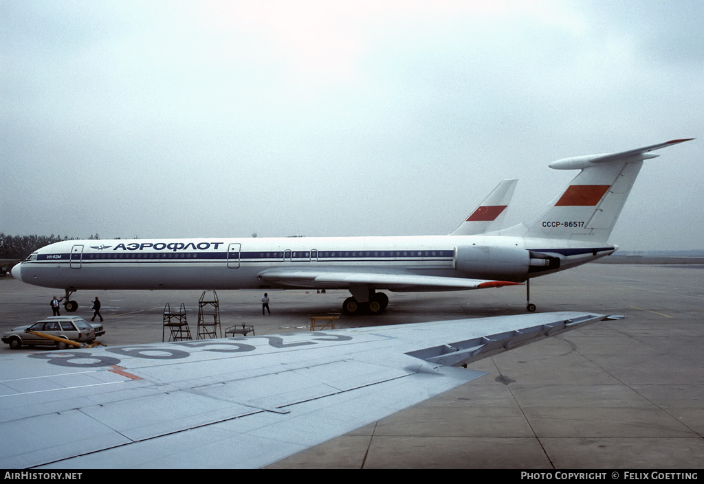 Aircraft Photo of CCCP-86517 | Ilyushin Il-62M | Aeroflot | AirHistory.net #378681