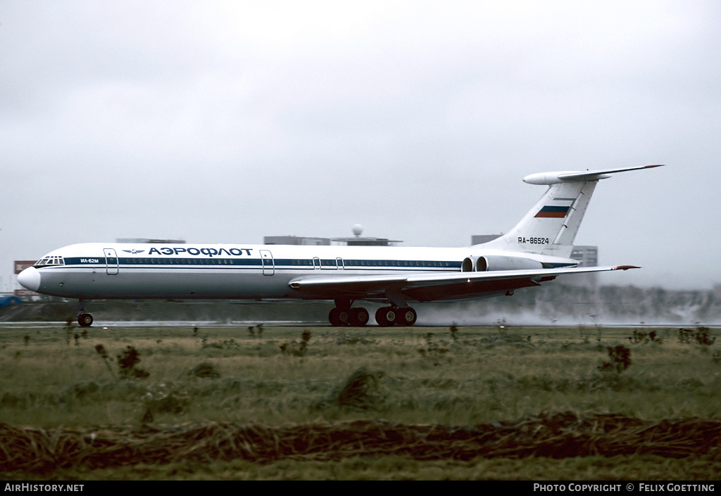 Aircraft Photo of RA-86524 | Ilyushin Il-62M | Aeroflot | AirHistory.net #378691