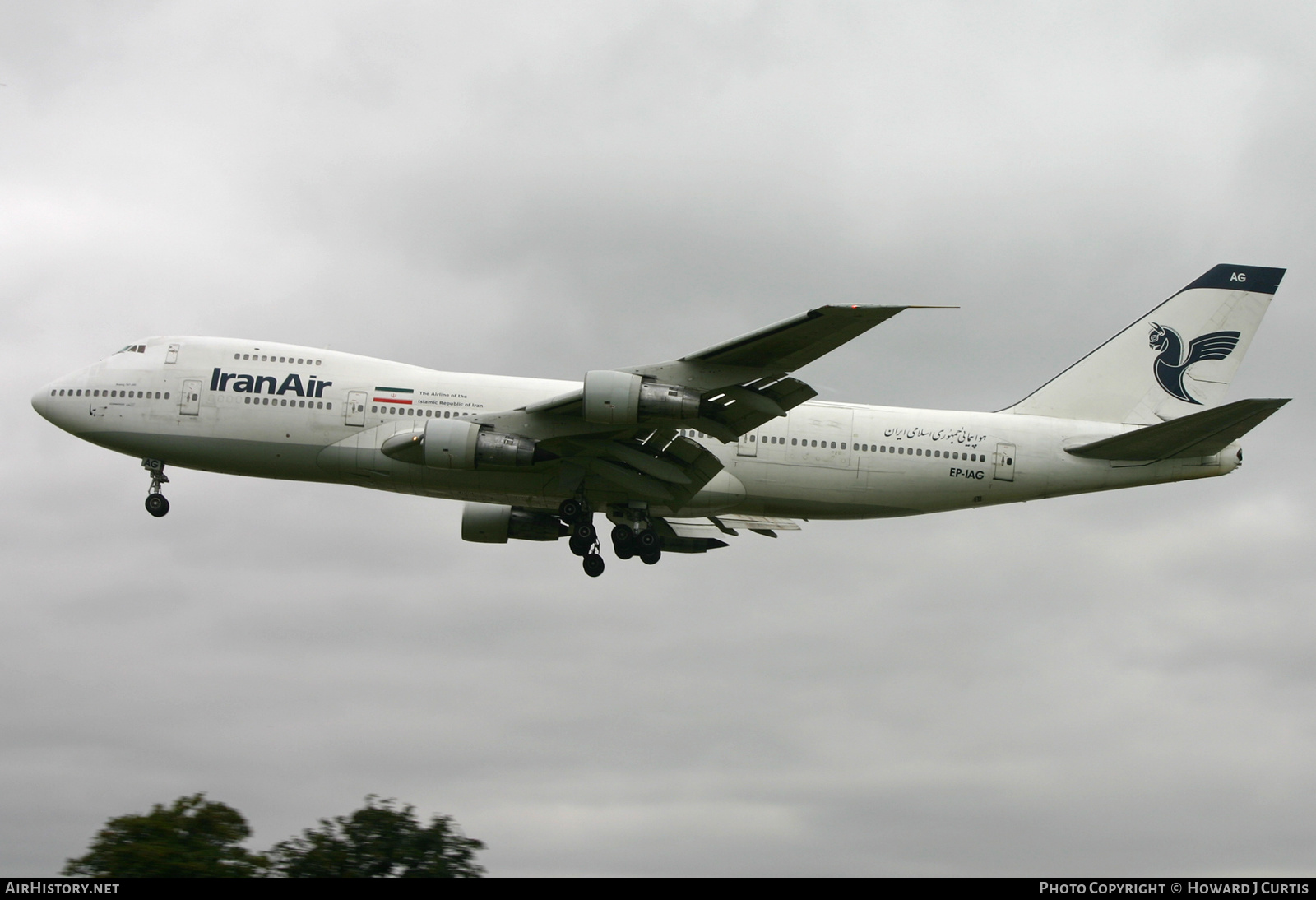 Aircraft Photo of EP-IAG | Boeing 747-286BM | Iran Air | AirHistory.net #378692