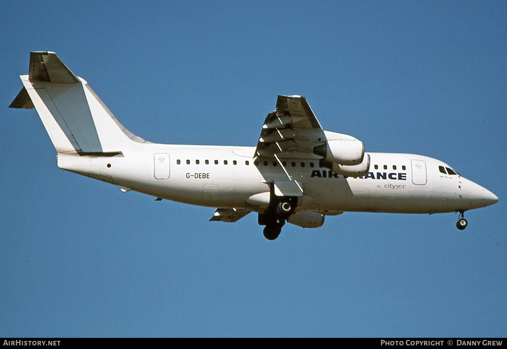Aircraft Photo of G-DEBE | British Aerospace BAe-146-200A | Air France | AirHistory.net #378713