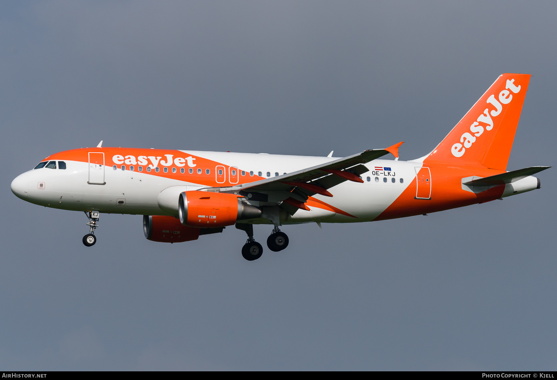 Aircraft Photo of OE-LKJ | Airbus A319-111 | EasyJet | AirHistory.net #378730