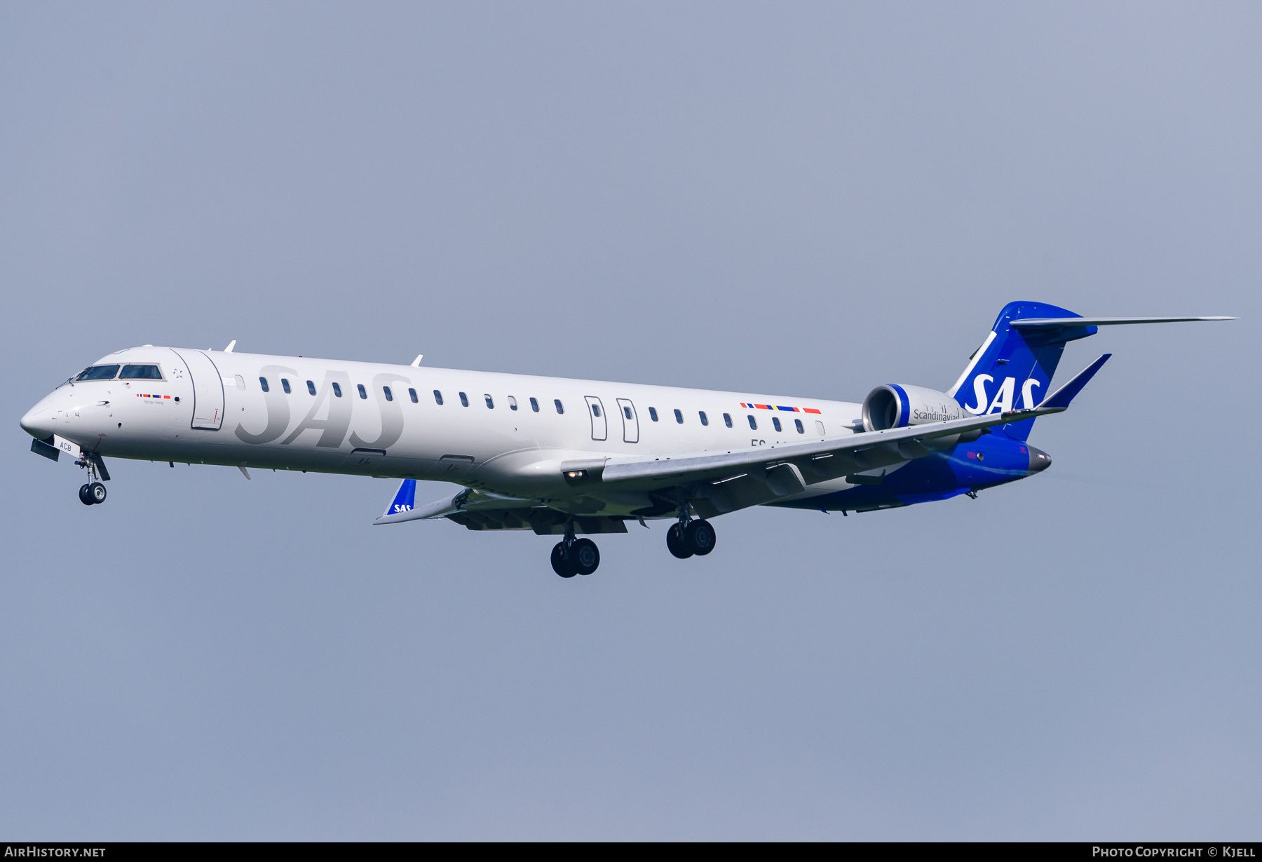 Aircraft Photo of ES-ACB | Bombardier CRJ-900ER (CL-600-2D24) | Scandinavian Airlines - SAS | AirHistory.net #378734