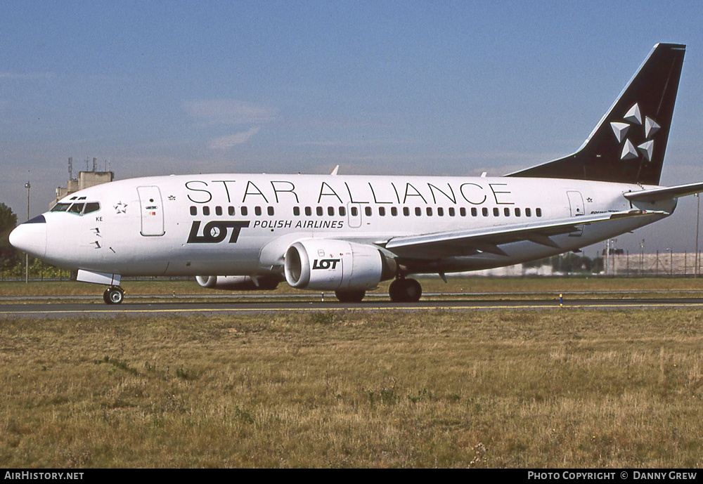 Aircraft Photo of SP-LKE | Boeing 737-55D | LOT Polish Airlines - Polskie Linie Lotnicze | AirHistory.net #378736