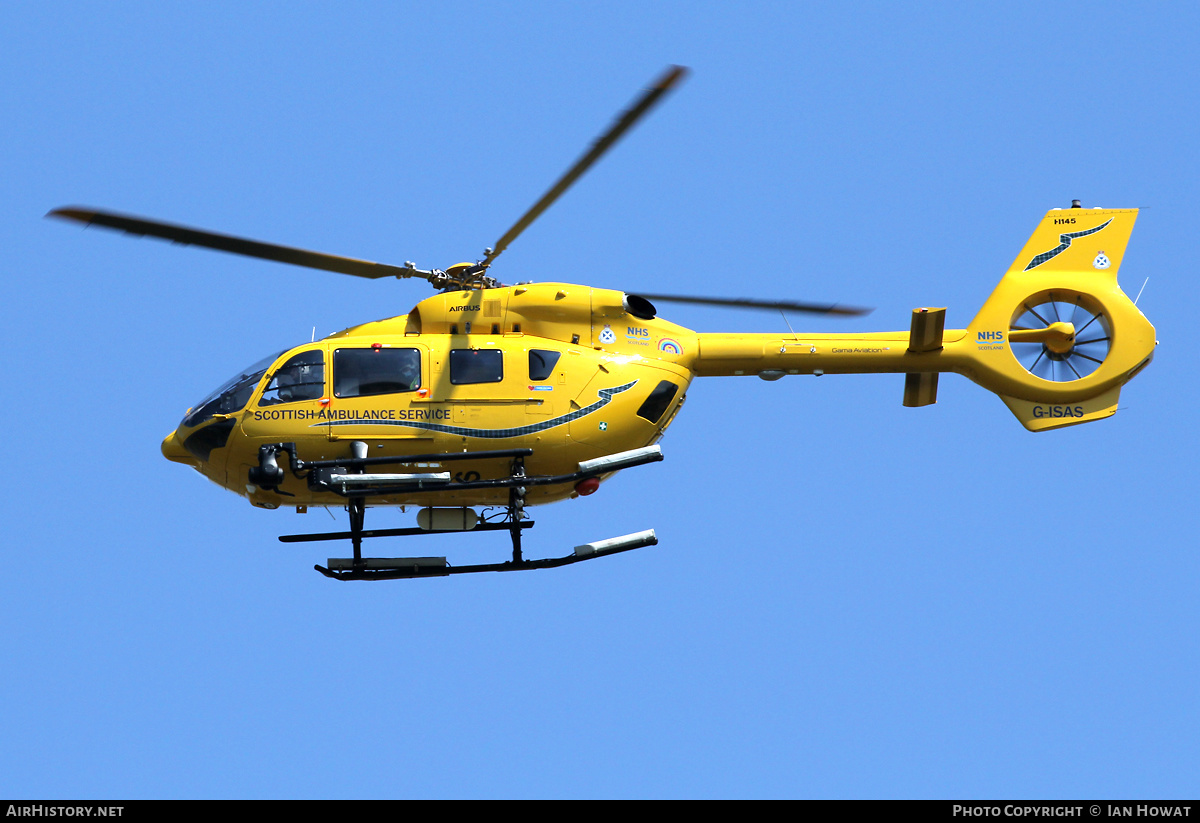 Aircraft Photo of G-ISAS | Airbus Helicopters EC-145 (BK-117 D-2) | Scottish Ambulance Service | AirHistory.net #378740
