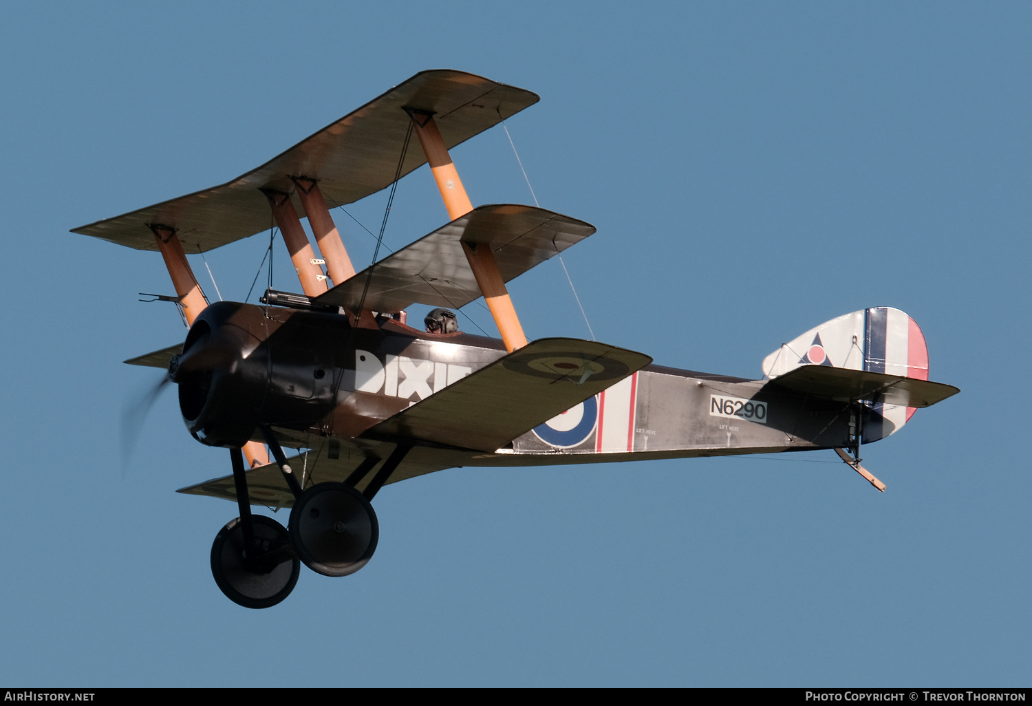 Aircraft Photo of G-BOCK / N6290 | Sopwith Triplane (replica) | UK - Air Force | AirHistory.net #378743