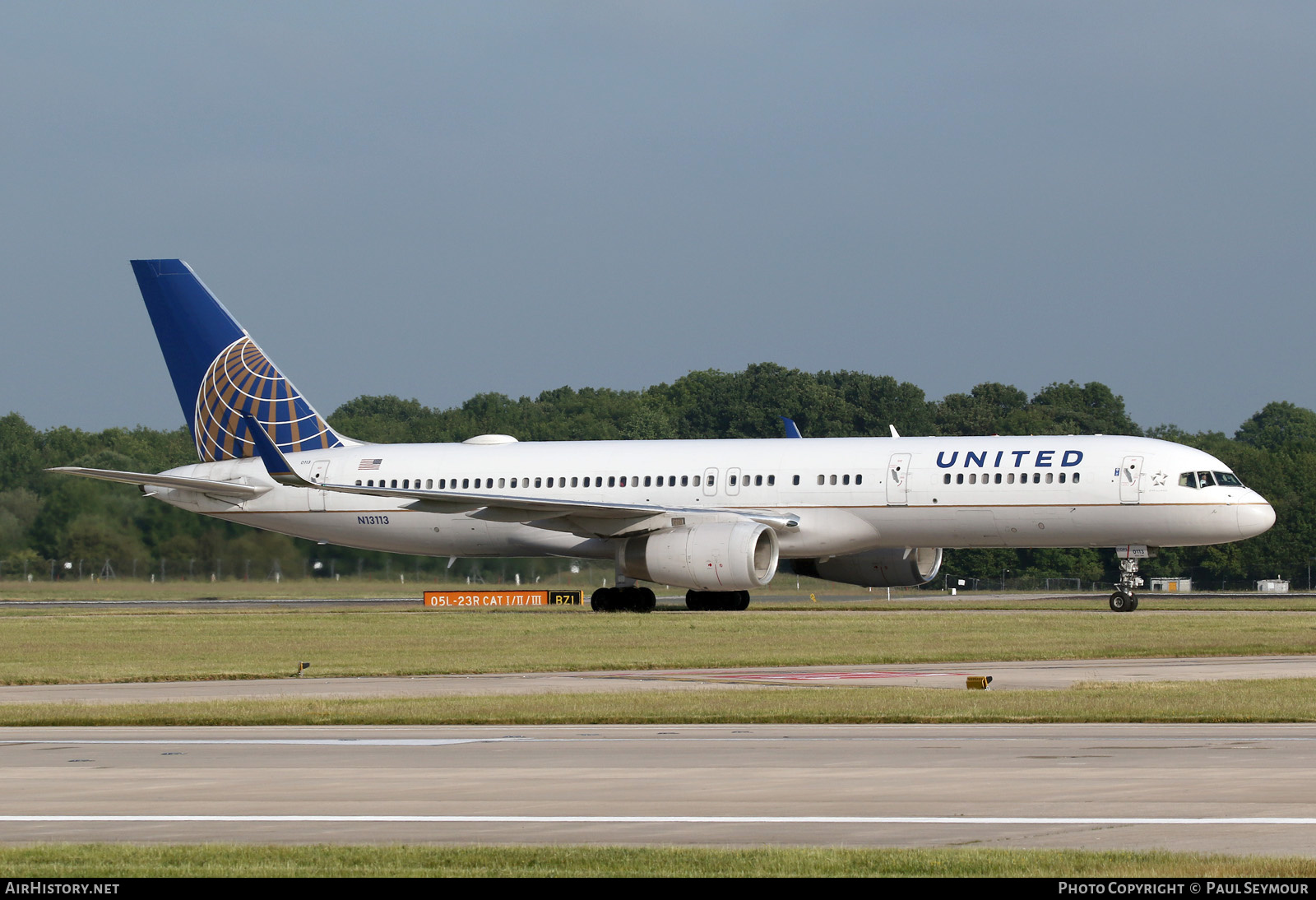 Aircraft Photo of N13113 | Boeing 757-224 | United Airlines | AirHistory.net #378751