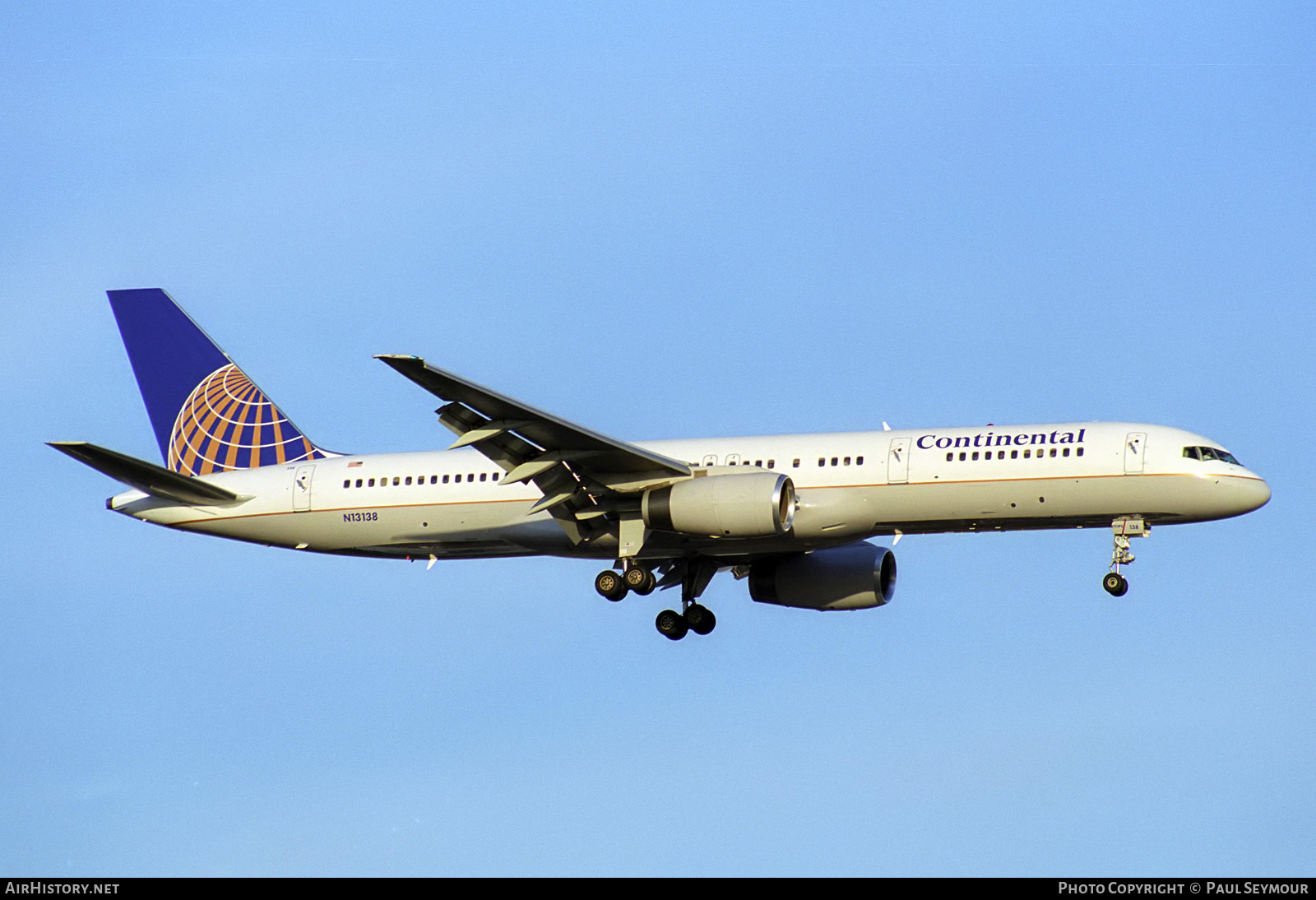 Aircraft Photo of N13138 | Boeing 757-224 | Continental Airlines | AirHistory.net #378759