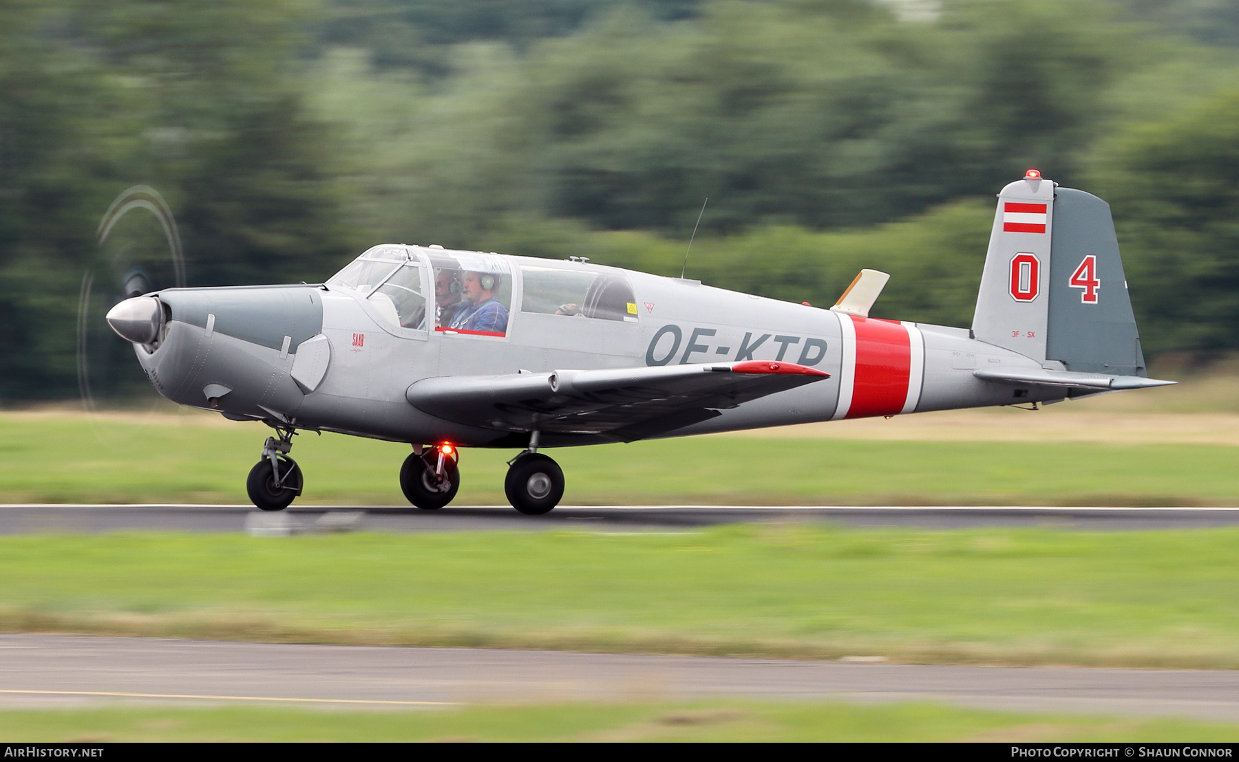 Aircraft Photo of OE-KTP / 3F-SX | Saab 91D Safir | AirHistory.net #378767