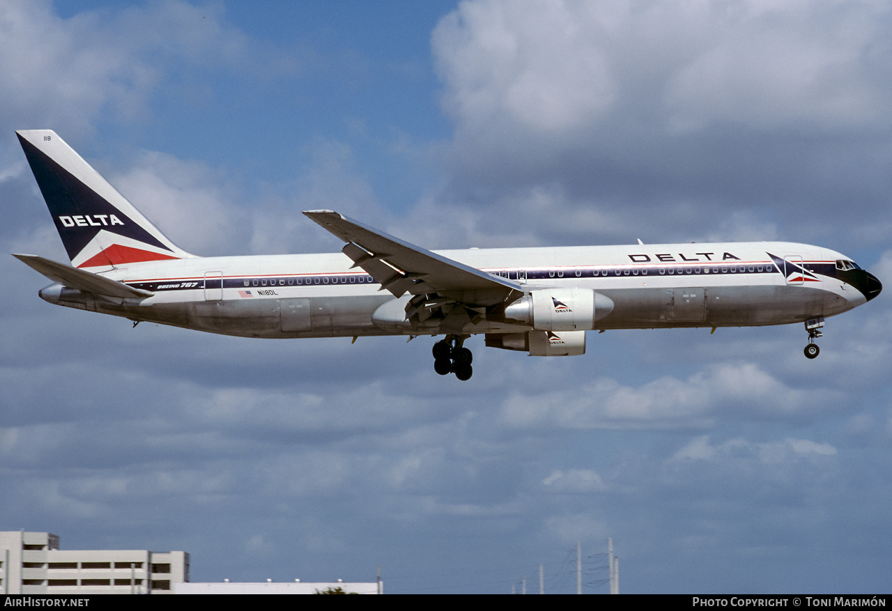 Aircraft Photo of N118DL | Boeing 767-332 | Delta Air Lines | AirHistory.net #378781