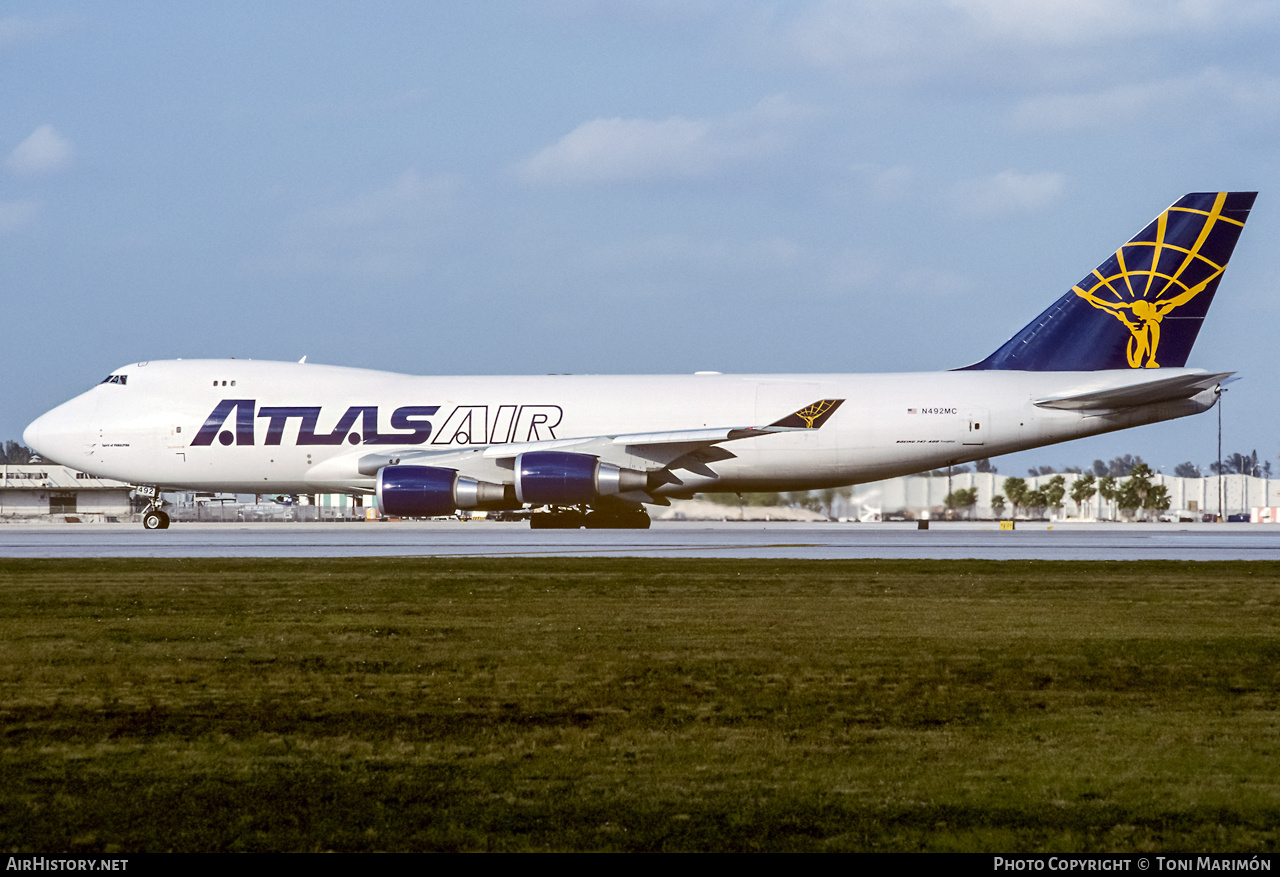 Aircraft Photo of N492MC | Boeing 747-47UF/SCD | Atlas Air | AirHistory.net #378787