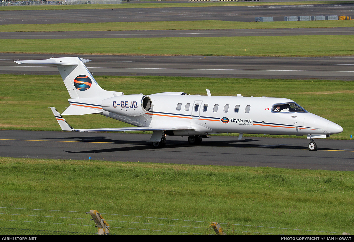 Aircraft Photo of C-GEJD | Learjet 45 | Skyservice Air Ambulance | AirHistory.net #378792