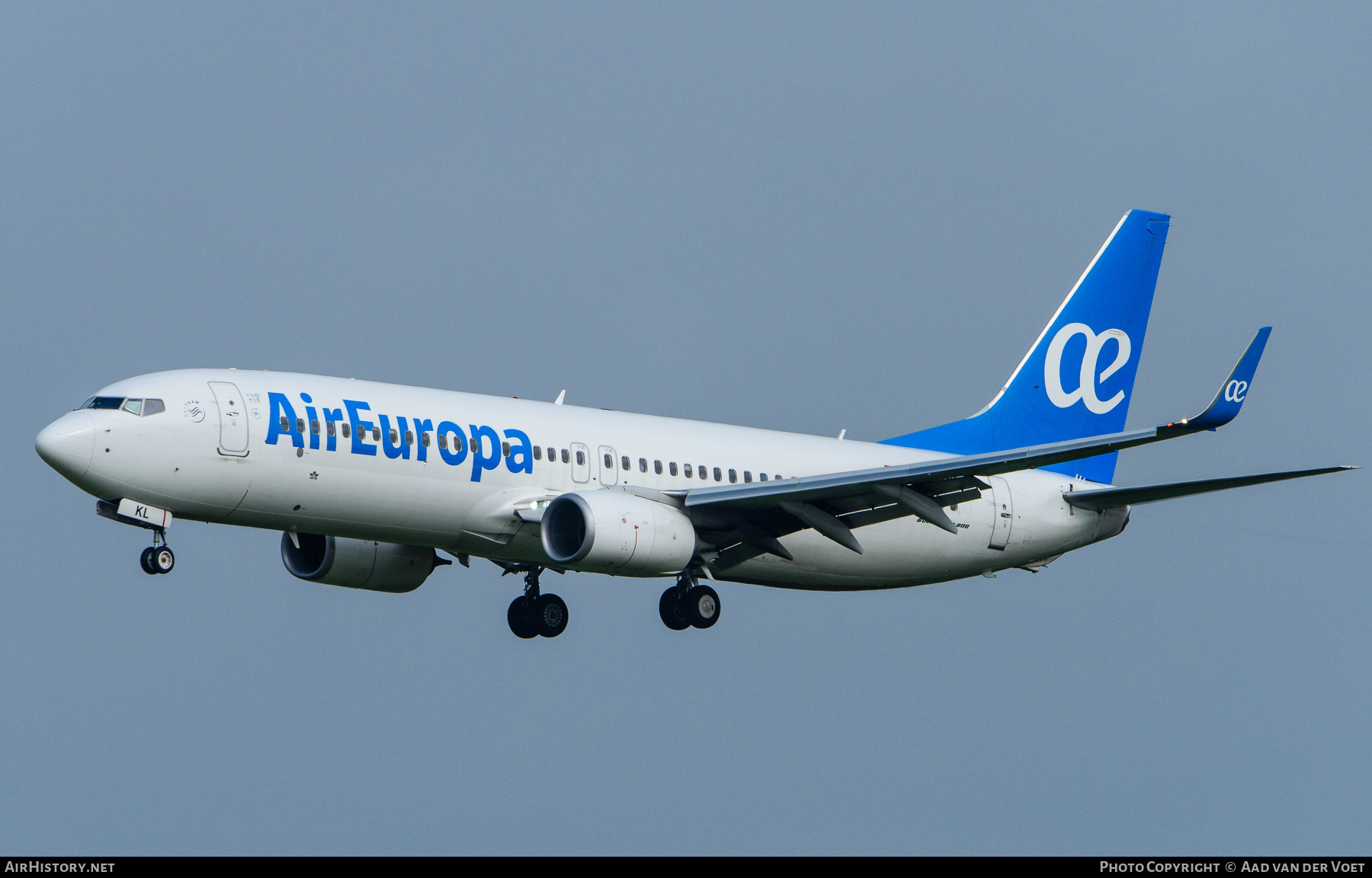 Aircraft Photo of EC-MKL | Boeing 737-85P | Air Europa | AirHistory.net #378811