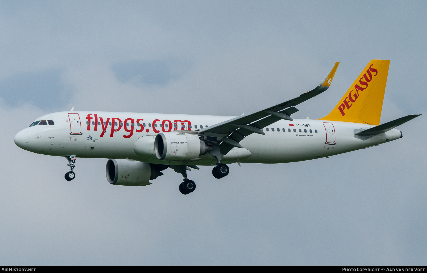 Aircraft Photo of TC-NBV | Airbus A320-251N | Pegasus Airlines | AirHistory.net #378815