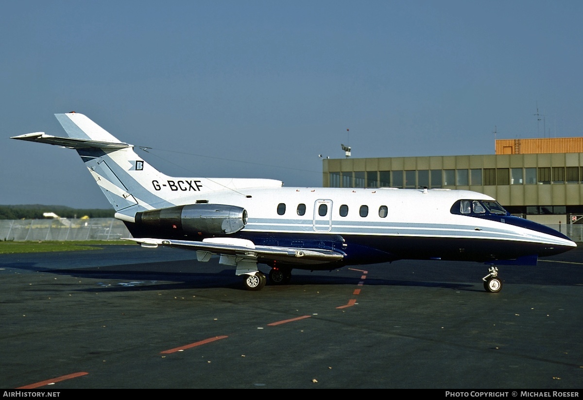 Aircraft Photo of G-BCXF | Hawker Siddeley HS-125-600B | Beecham International Aviation | AirHistory.net #378819