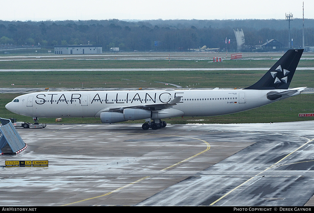 Aircraft Photo of D-AIFE | Airbus A340-313 | Lufthansa | AirHistory.net #378824