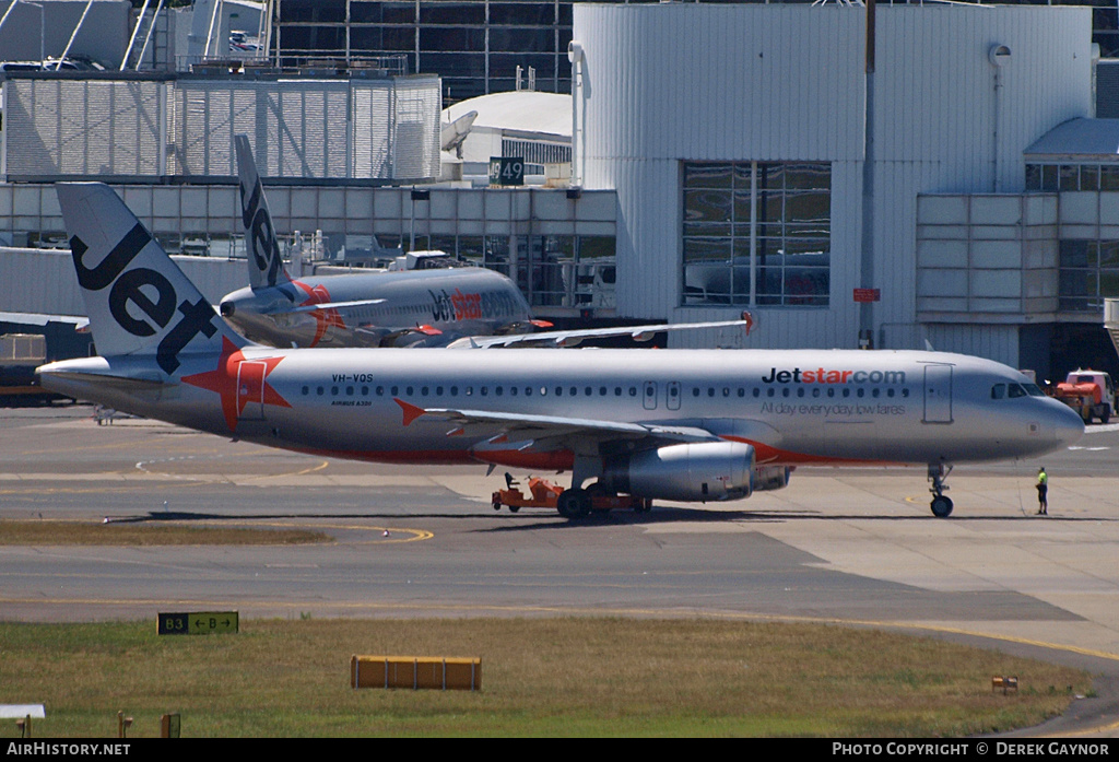 Aircraft Photo of VH-VQS | Airbus A320-232 | Jetstar Airways | AirHistory.net #378836