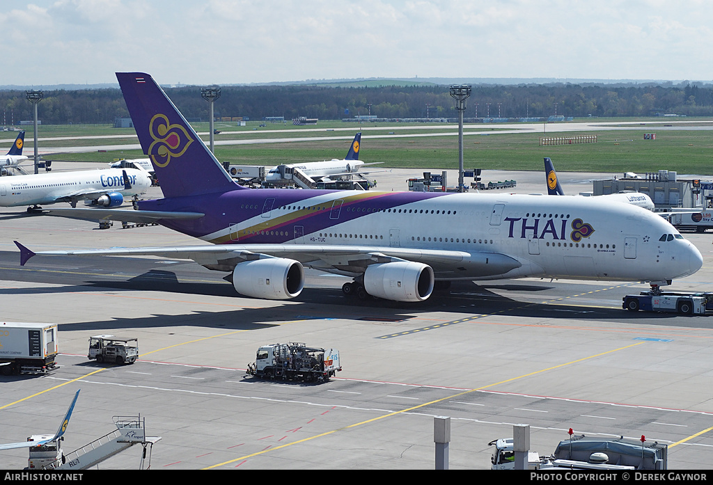 Aircraft Photo of HS-TUC | Airbus A380-841 | Thai Airways International | AirHistory.net #378838