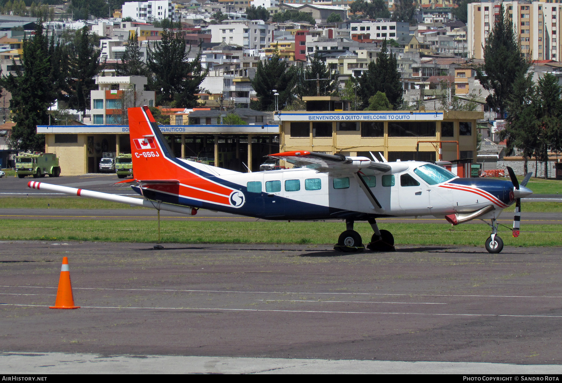 Aircraft Photo of C-GSGJ | Cessna 208 Caravan I | Sander Geophysics | AirHistory.net #378853