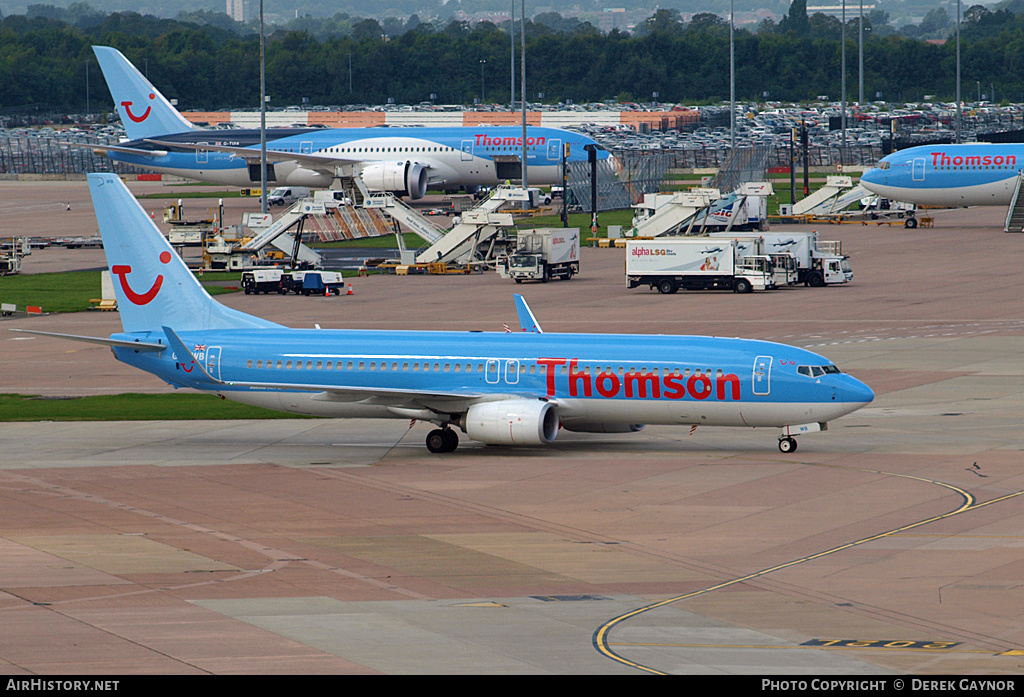 Aircraft Photo of G-TAWB | Boeing 737-8K5 | Thomson Airways | AirHistory.net #378882
