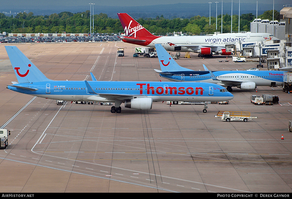Aircraft Photo of G-BYAX | Boeing 757-204 | Thomson Airways | AirHistory.net #378884