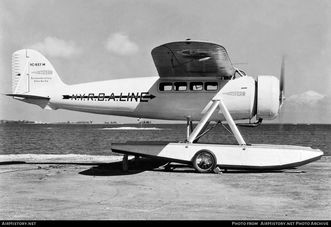 Aircraft Photo of NC657M | Consolidated 17-1 Fleetster | NYRBA Line - New York, Rio & Buenos Aires Line | AirHistory.net #378890