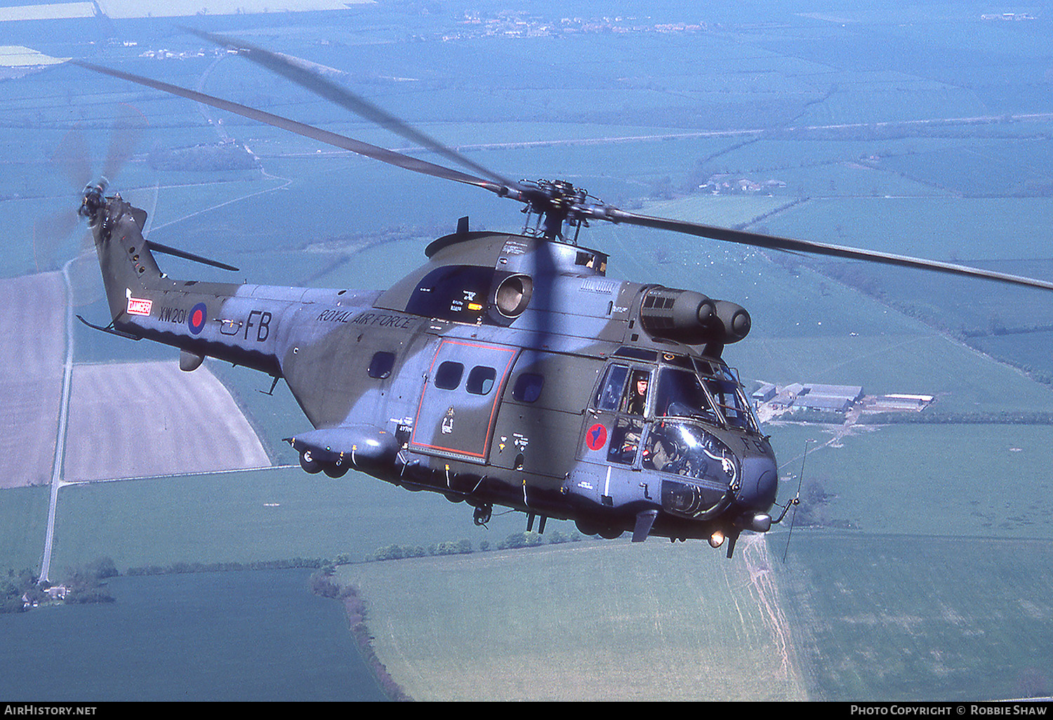 Aircraft Photo of XW201 | Aerospatiale SA-330E Puma HC1 | UK - Air Force | AirHistory.net #378892