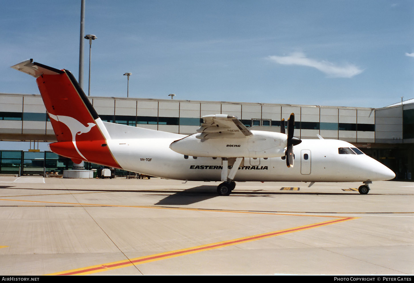 Aircraft Photo of VH-TQF | De Havilland Canada DHC-8-102 Dash 8 | Eastern Australia Airlines | AirHistory.net #378893
