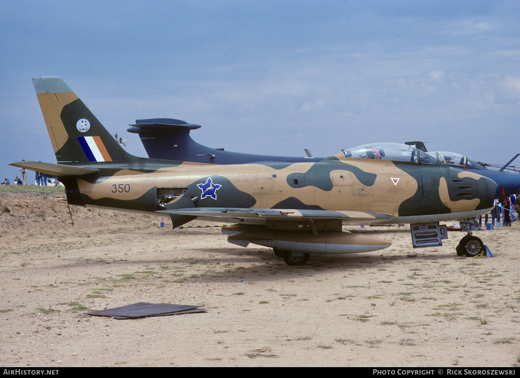 Aircraft Photo of 350 | Canadair CL-13B Sabre 6 | South Africa - Air Force | AirHistory.net #378902