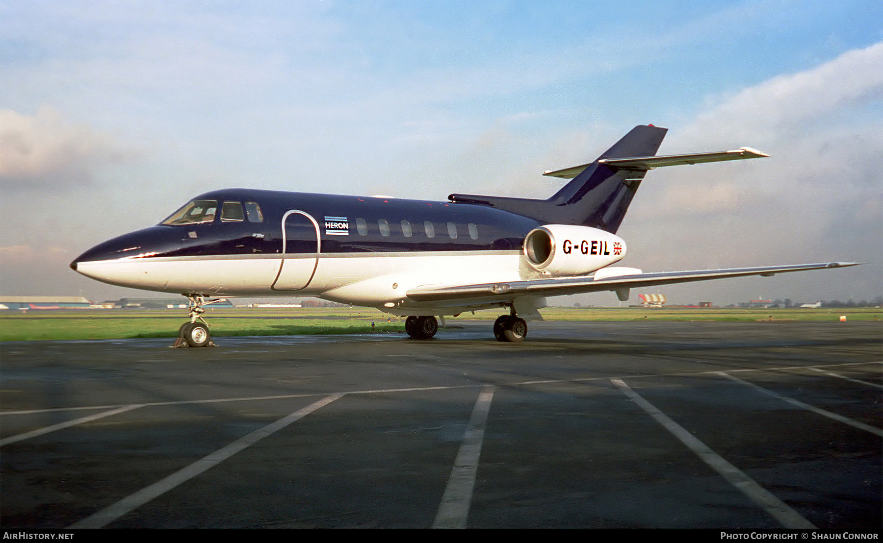 Aircraft Photo of G-GEIL | British Aerospace BAe-125-800B | Heron Managements | AirHistory.net #378910