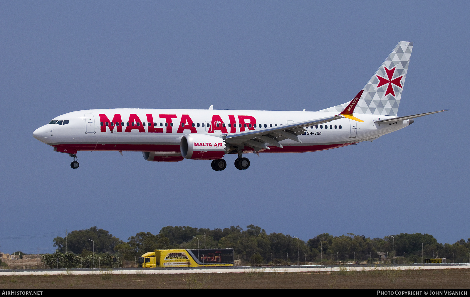 Aircraft Photo of 9H-VUC | Boeing 737-8200 Max 200 | Malta Air | AirHistory.net #378918