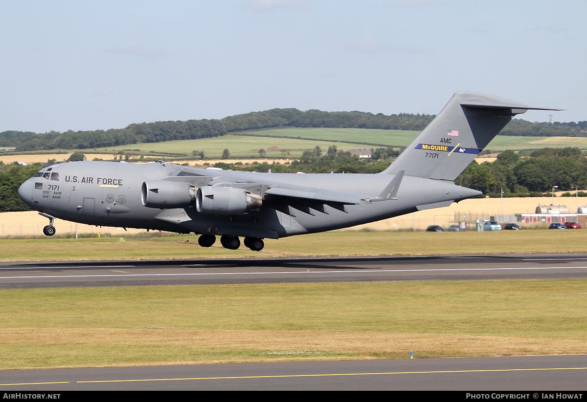 Aircraft Photo of 07-7171 / 77171 | Boeing C-17A Globemaster III | USA - Air Force | AirHistory.net #378922