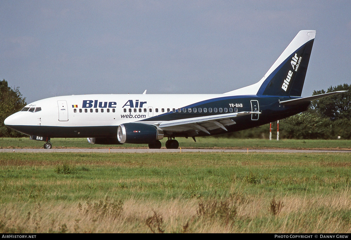 Aircraft Photo of YR-BAB | Boeing 737-53A | Blue Air | AirHistory.net #378923