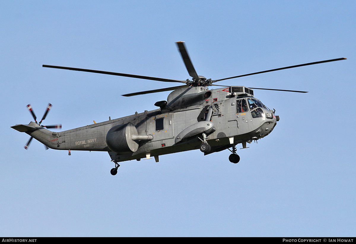 Aircraft Photo of ZE422 | Westland WS-61 Sea King ASaC7 | UK - Navy | AirHistory.net #378926