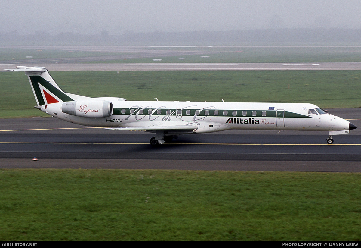 Aircraft Photo of I-EXML | Embraer ERJ-145LR (EMB-145LR) | Alitalia Express | AirHistory.net #378932