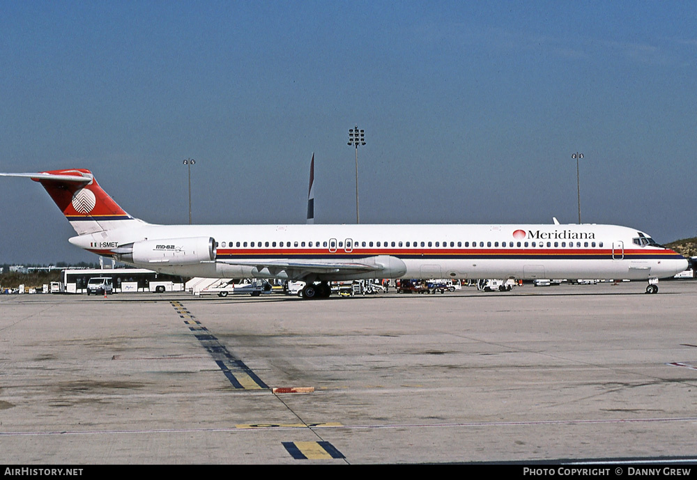 Aircraft Photo of I-SMET | McDonnell Douglas MD-82 (DC-9-82) | Meridiana | AirHistory.net #378940